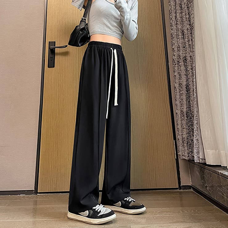 セミワイドパンツ 無地 レディース 5色 | SUNSHINE CLOSET | 詳細画像9 