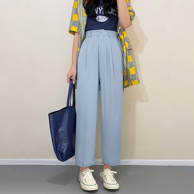 セミワイドパンツ カラーパンツ 9分丈 | SUNSHINE CLOSET | 詳細画像12 