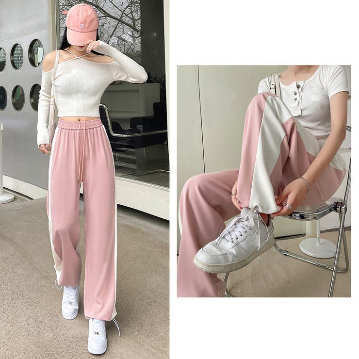 セミワイドパンツ ジョガーパンツ 韓国 | SUNSHINE CLOSET | 詳細画像10 