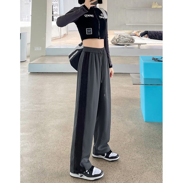 セミワイドパンツ ジョガーパンツ 韓国 | SUNSHINE CLOSET | 詳細画像11 