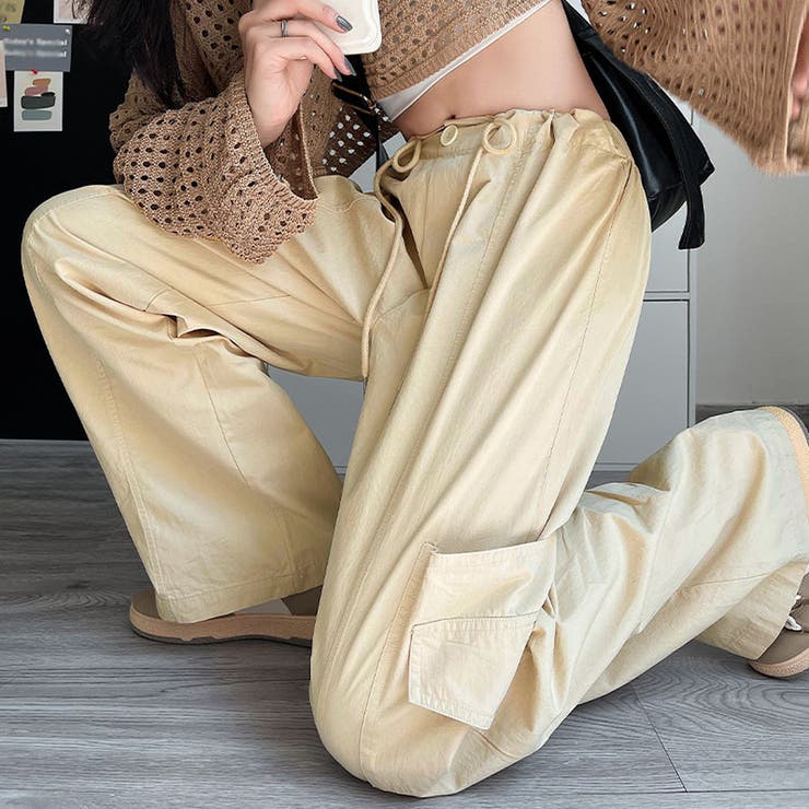 カーゴパンツ ストレート ワイドパンツ | SUNSHINE CLOSET | 詳細画像8 