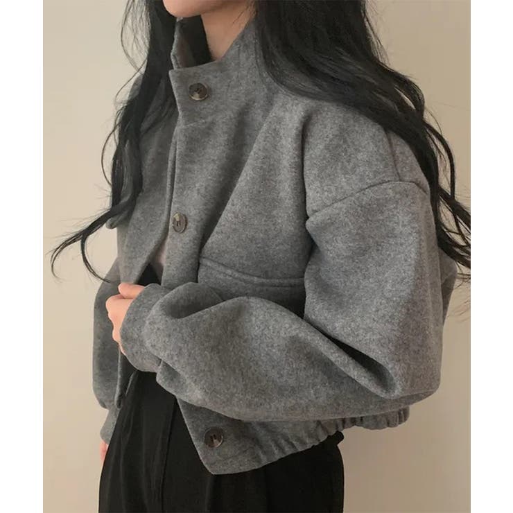 ショート丈ジャケット レディース 無地 | SUNSHINE CLOSET | 詳細画像16 