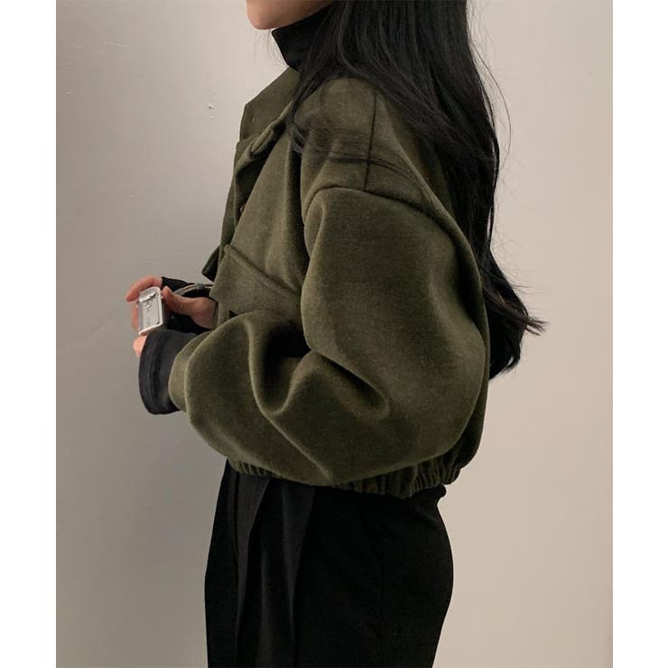 ショート丈ジャケット レディース 無地 | SUNSHINE CLOSET | 詳細画像22 