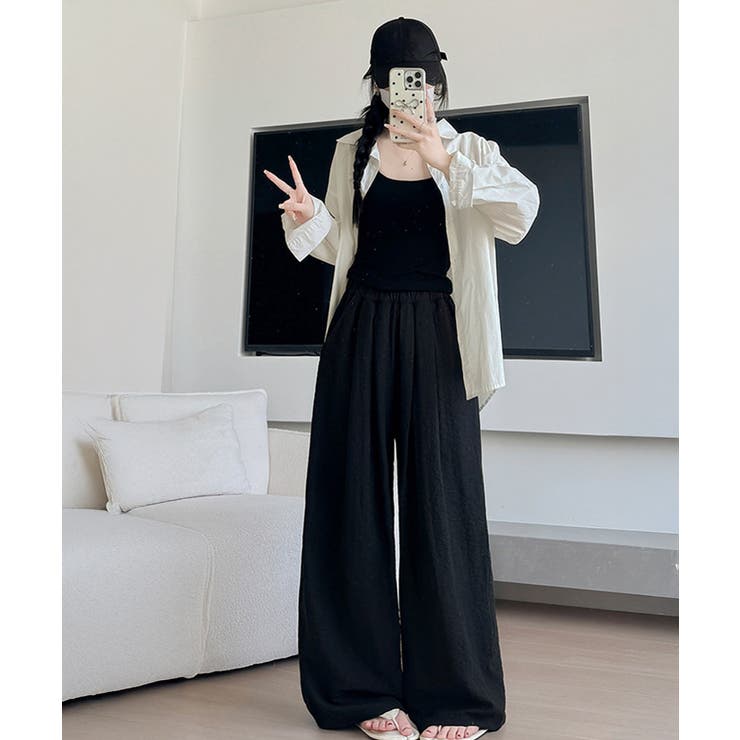 ロングパンツ 楽ちんパンツ 薄手 | SUNSHINE CLOSET | 詳細画像13 