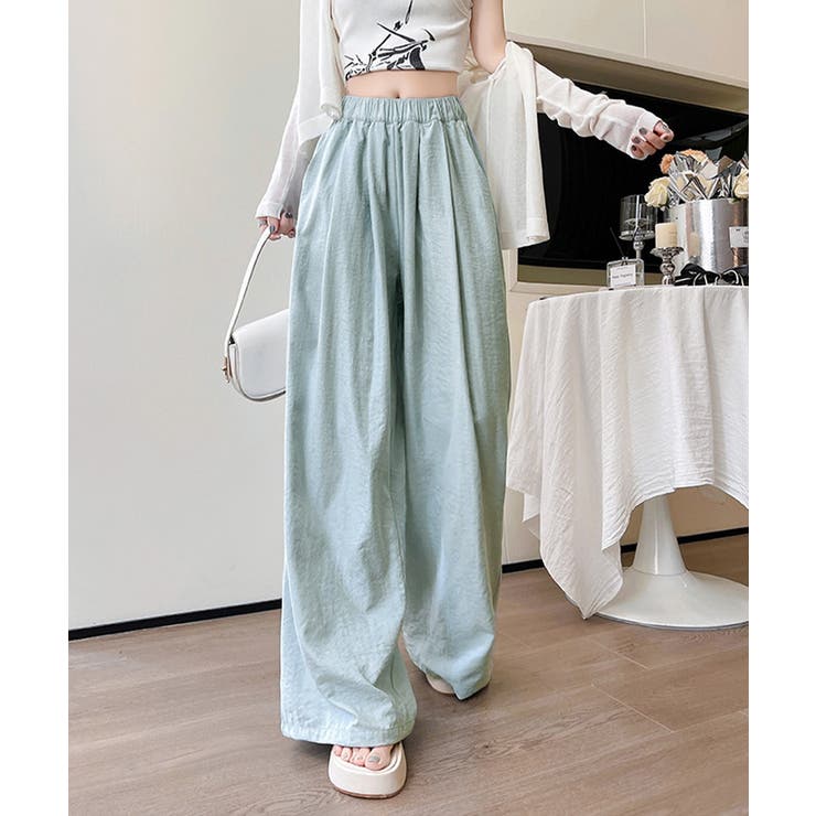 ロングパンツ 楽ちんパンツ 薄手 | SUNSHINE CLOSET | 詳細画像15 