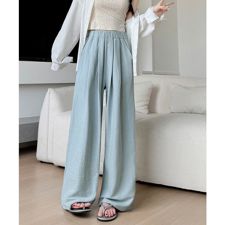 ロングパンツ 楽ちんパンツ 薄手 | SUNSHINE CLOSET | 詳細画像16 