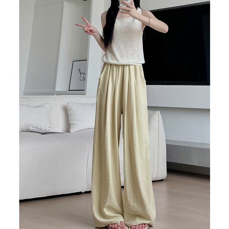 ロングパンツ 楽ちんパンツ 薄手 | SUNSHINE CLOSET | 詳細画像3 