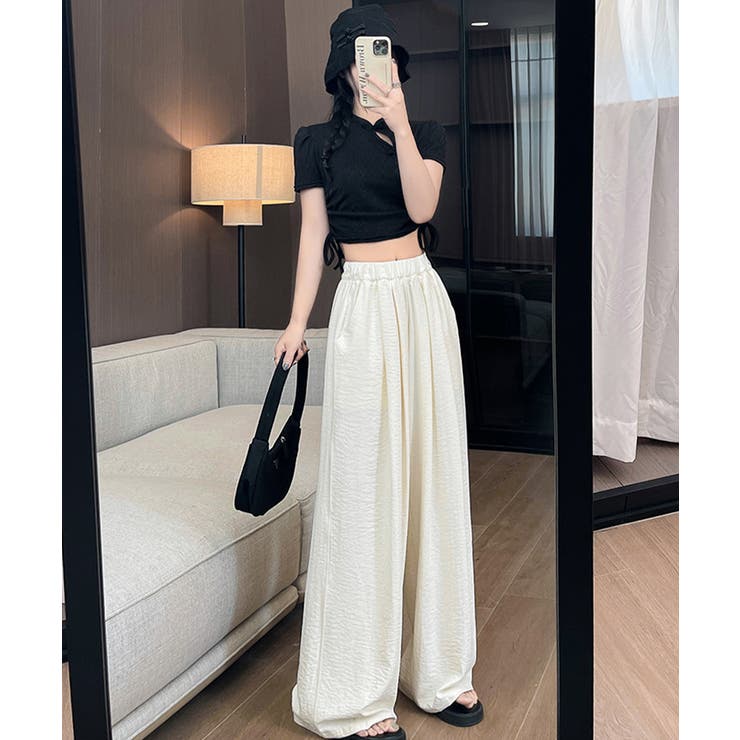 ロングパンツ 楽ちんパンツ 薄手 | SUNSHINE CLOSET | 詳細画像6 