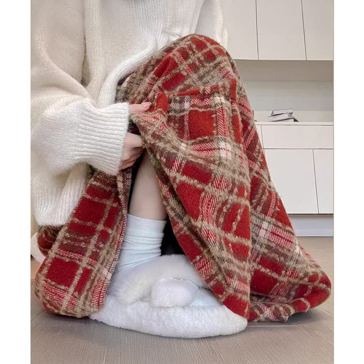 フレアスカート Aライン チェック柄秋冬 | SUNSHINE CLOSET | 詳細画像15 