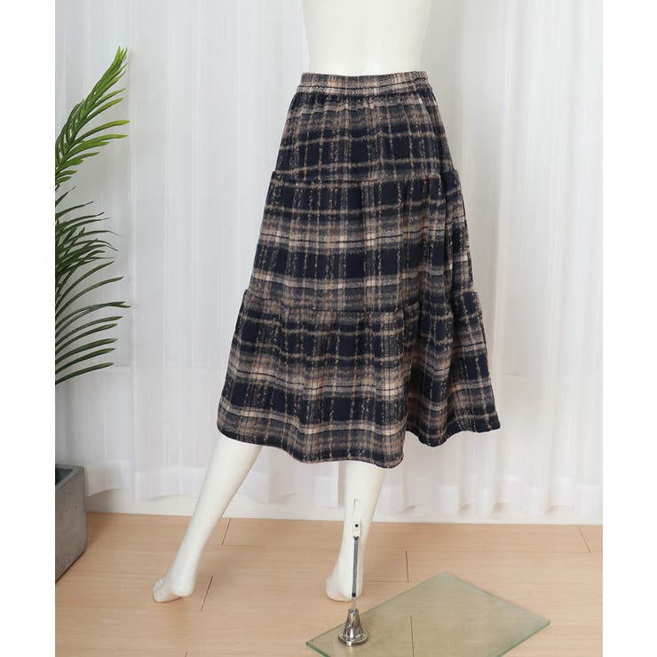 フレアスカート Aライン チェック柄秋冬 | SUNSHINE CLOSET | 詳細画像18 