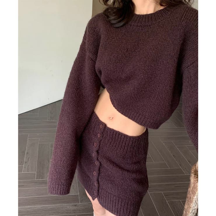 ニットセットアップ セーター スカート | SUNSHINE CLOSET | 詳細画像15 