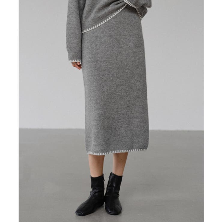 ニットセットアップ 上下セット 配色 | SUNSHINE CLOSET | 詳細画像12 