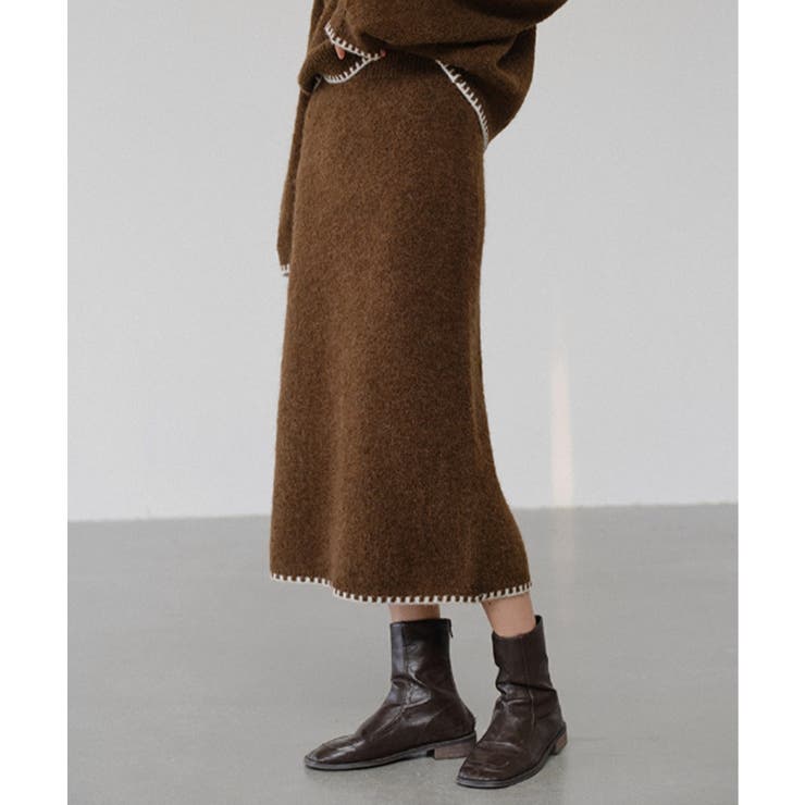 ニットセットアップ 上下セット 配色 | SUNSHINE CLOSET | 詳細画像21 