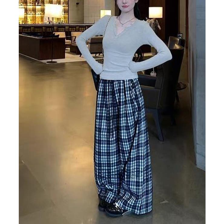 長袖Tシャツ レディース Vネック 無地 | SUNSHINE CLOSET | 詳細画像10 