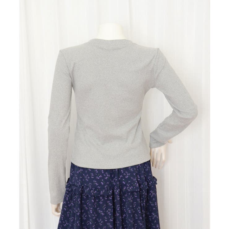 長袖Tシャツ レディース Vネック 無地 | SUNSHINE CLOSET | 詳細画像13 