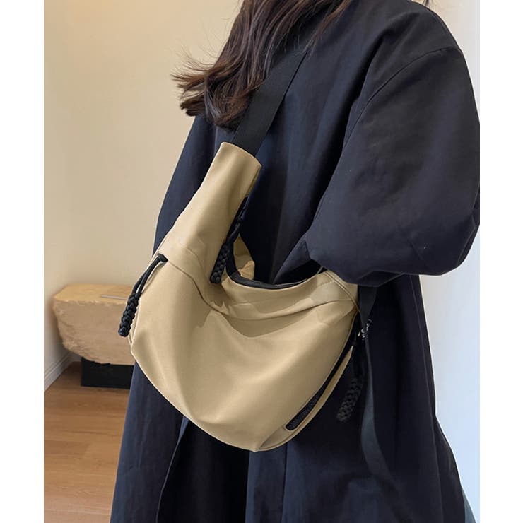 ショルダーバッグ ナイロン 多収納 無地 | SUNSHINE CLOSET | 詳細画像13 