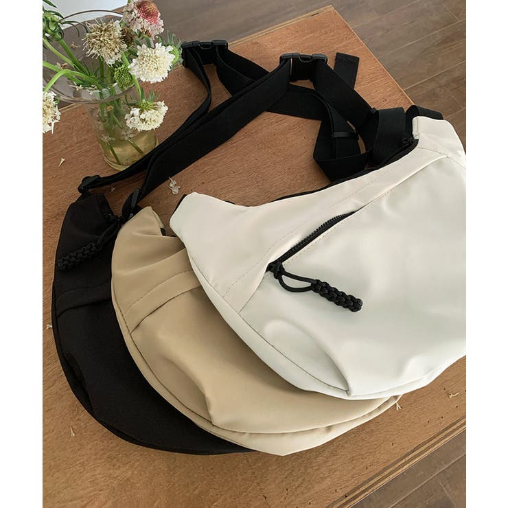 ショルダーバッグ ナイロン 多収納 無地 | SUNSHINE CLOSET | 詳細画像16 