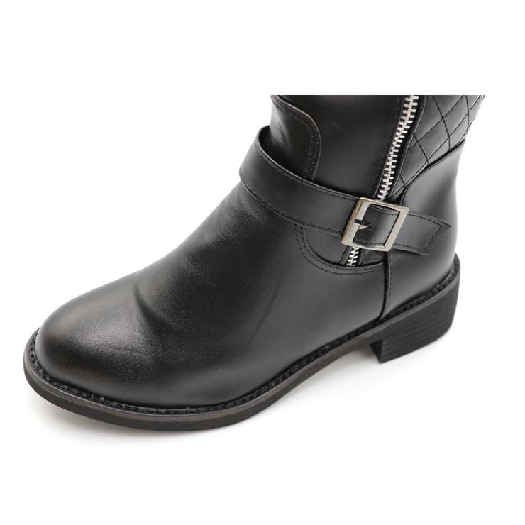 レザーブーツ エコレザー ニーハイブーツ | SUNSHINE CLOSET | 詳細画像7 