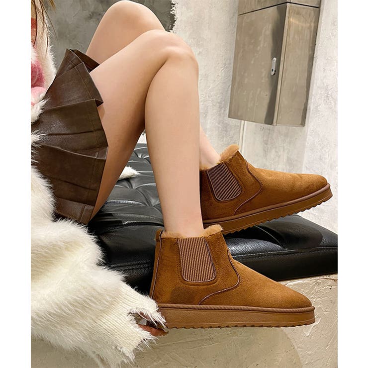 ムートンブーツ ブーツ モカシン 冬靴 | SUNSHINE CLOSET | 詳細画像10 