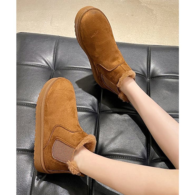 ムートンブーツ ブーツ モカシン 冬靴 | SUNSHINE CLOSET | 詳細画像12 