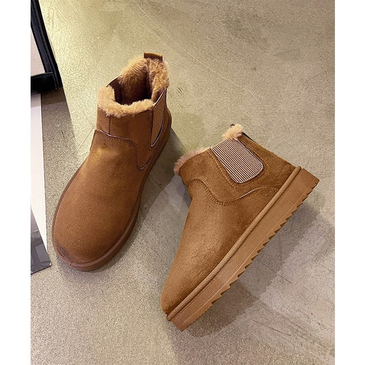 ムートンブーツ ブーツ モカシン 冬靴 | SUNSHINE CLOSET | 詳細画像17 