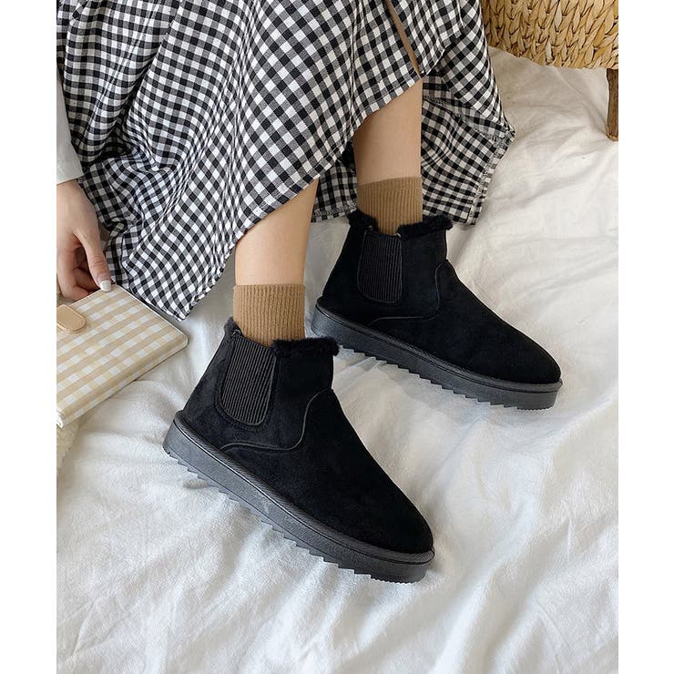 ムートンブーツ ブーツ モカシン 冬靴 | SUNSHINE CLOSET | 詳細画像2 