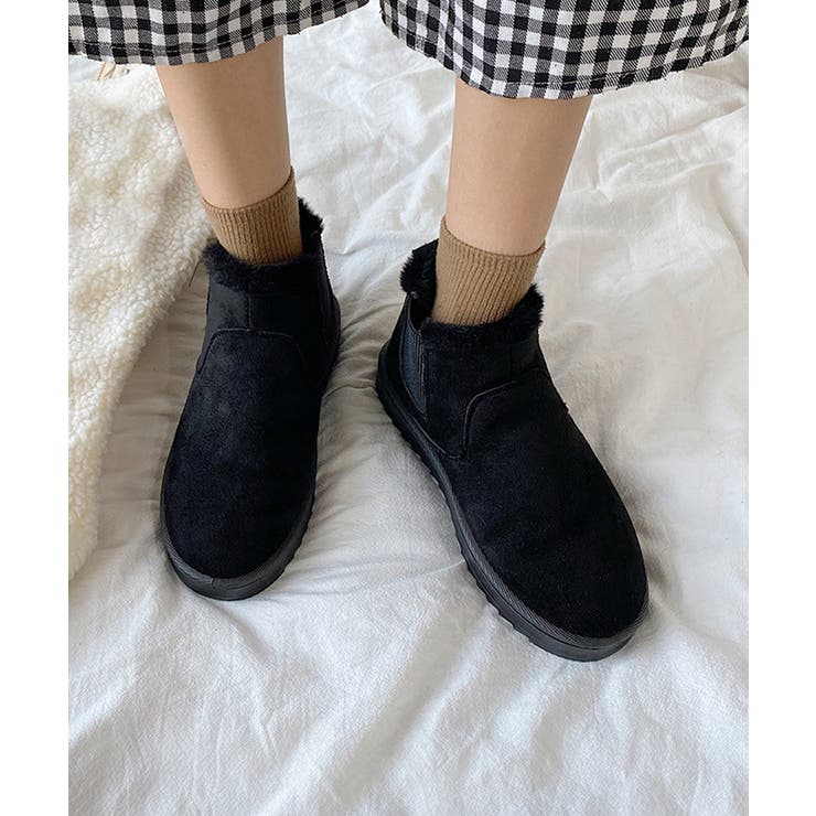 ムートンブーツ ブーツ モカシン 冬靴 | SUNSHINE CLOSET | 詳細画像3 