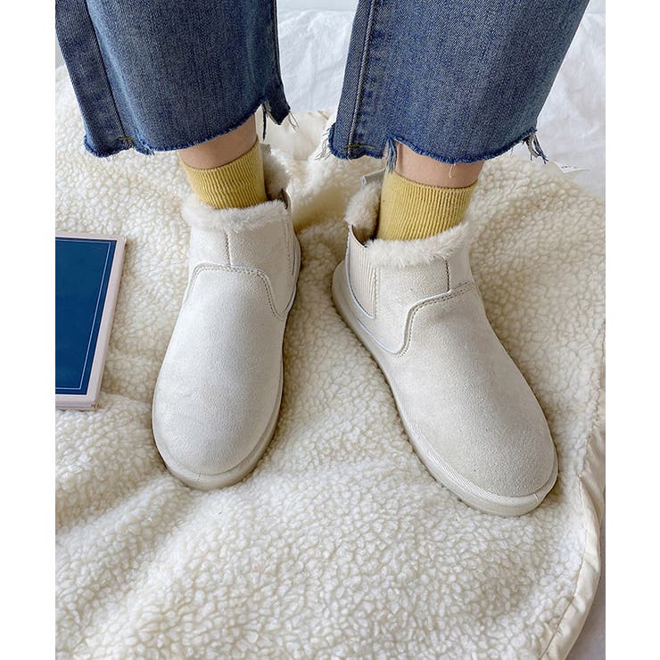 ムートンブーツ ブーツ モカシン 冬靴 | SUNSHINE CLOSET | 詳細画像4 