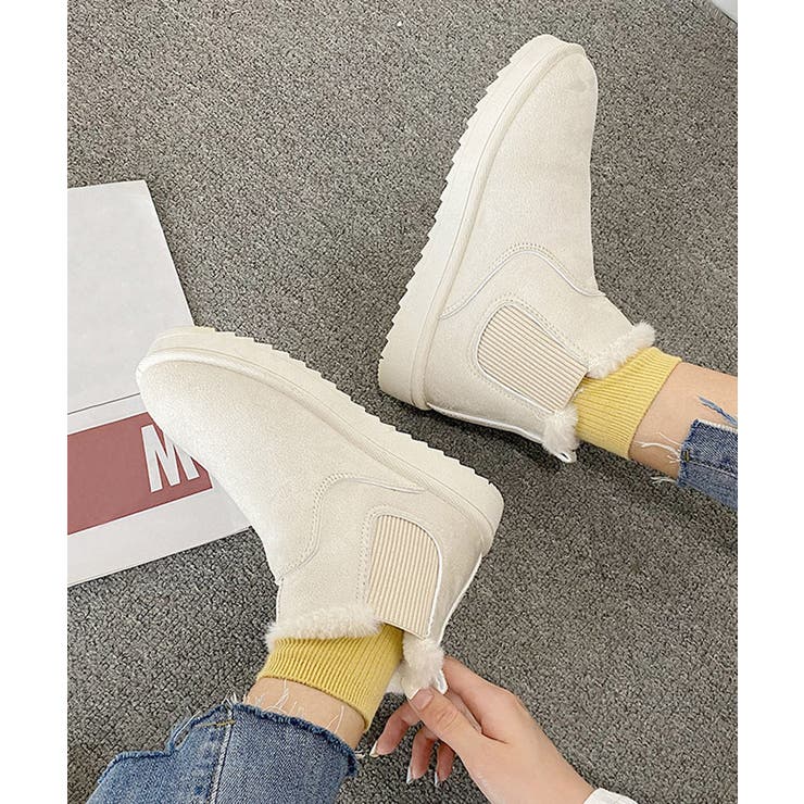 ムートンブーツ ブーツ モカシン 冬靴 | SUNSHINE CLOSET | 詳細画像6 