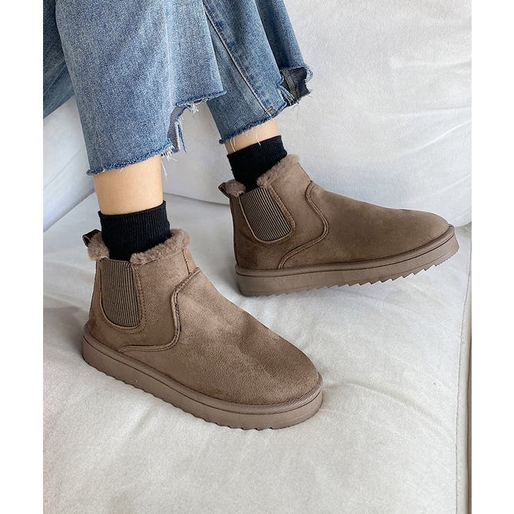 ムートンブーツ ブーツ モカシン 冬靴 | SUNSHINE CLOSET | 詳細画像7 