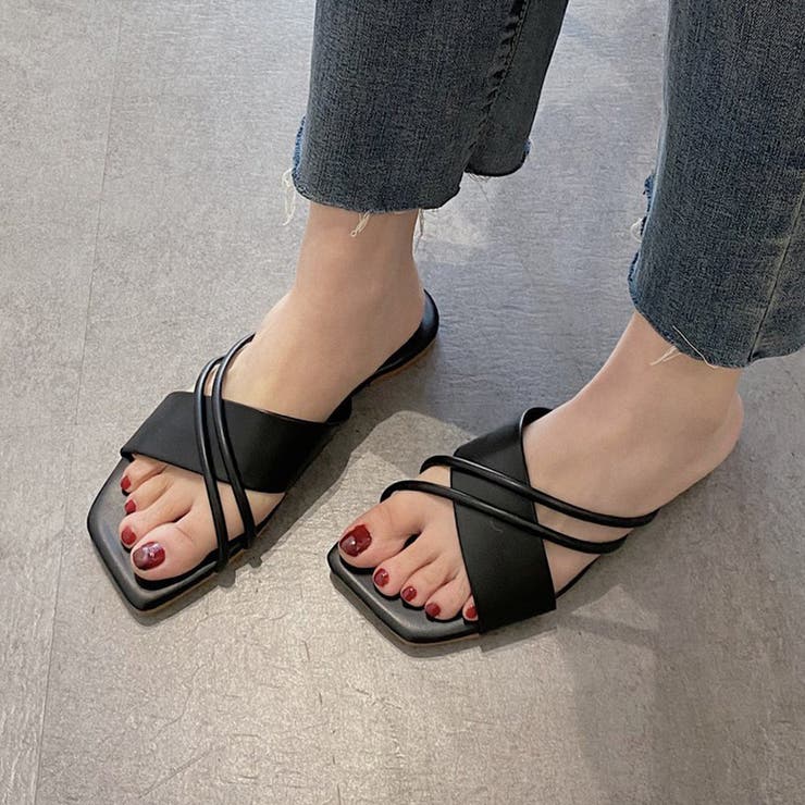 フラットサンダル 美脚 スリッパ 夏 | SUNSHINE CLOSET | 詳細画像5 