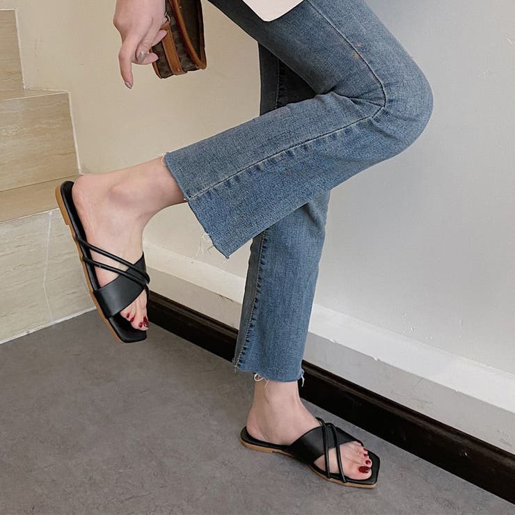 フラットサンダル 美脚 スリッパ 夏 | SUNSHINE CLOSET | 詳細画像6 