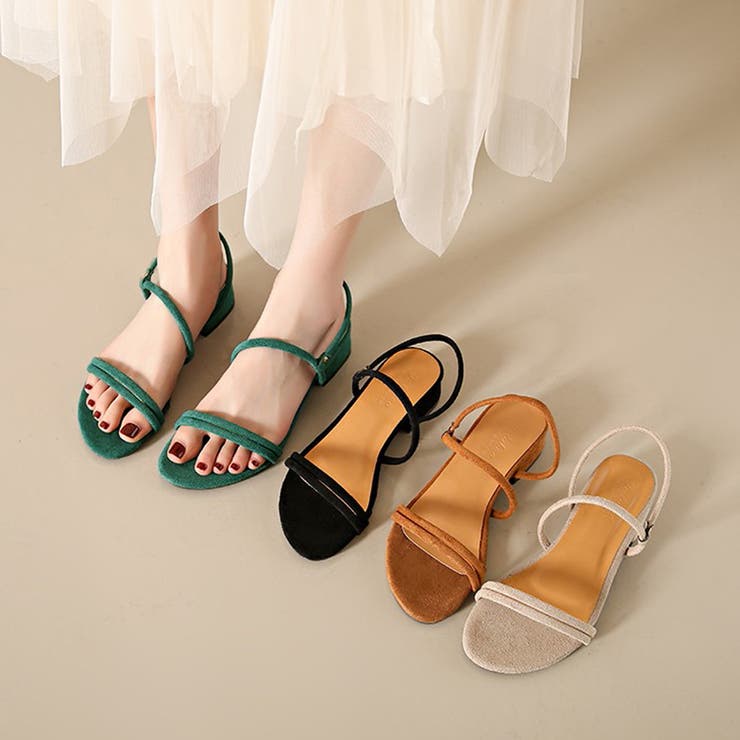 ストラップサンダル 2way 美脚 韓国 | SUNSHINE CLOSET | 詳細画像18 