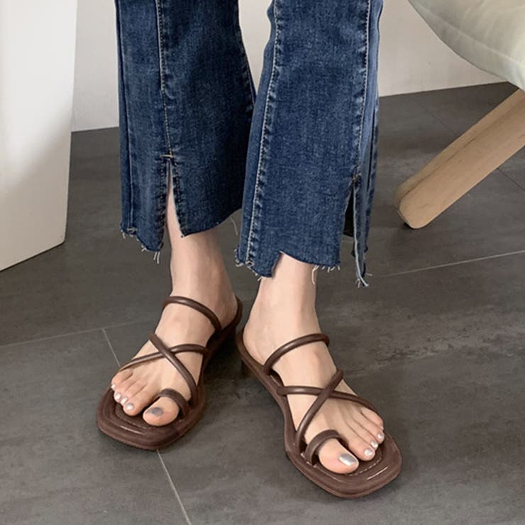 トングサンダル ローヒール ストラップ夏 | SUNSHINE CLOSET | 詳細画像10 