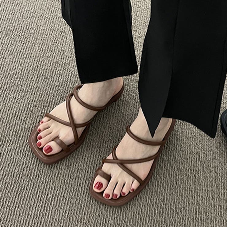 トングサンダル ローヒール ストラップ夏 | SUNSHINE CLOSET | 詳細画像11 