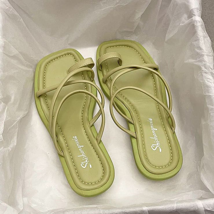 トングサンダル ローヒール ストラップ夏 | SUNSHINE CLOSET | 詳細画像13 