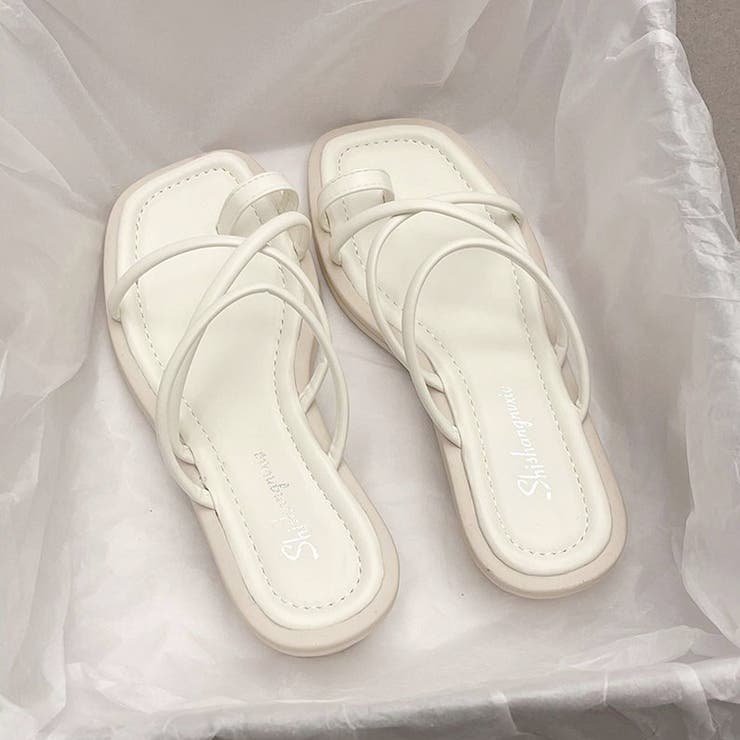 トングサンダル ローヒール ストラップ夏 | SUNSHINE CLOSET | 詳細画像7 