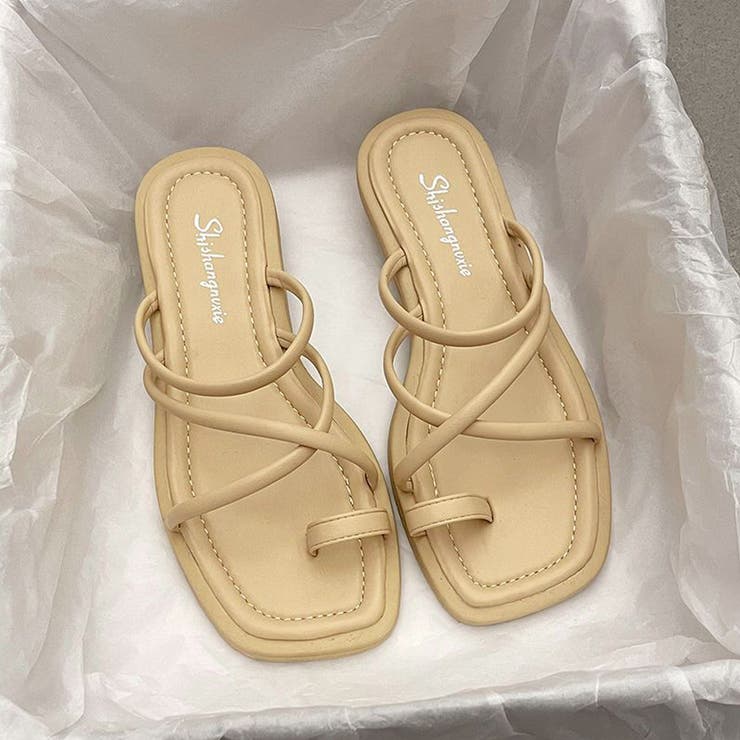 トングサンダル ローヒール ストラップ夏 | SUNSHINE CLOSET | 詳細画像9 