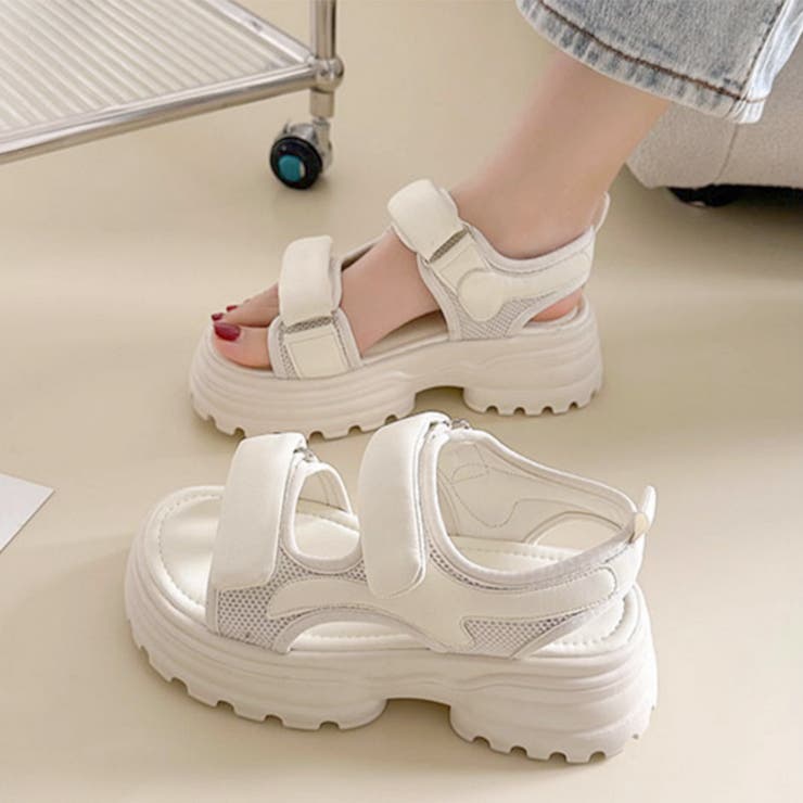 厚底サンダル スポーツサンダル 美脚 夏 | SUNSHINE CLOSET | 詳細画像1 