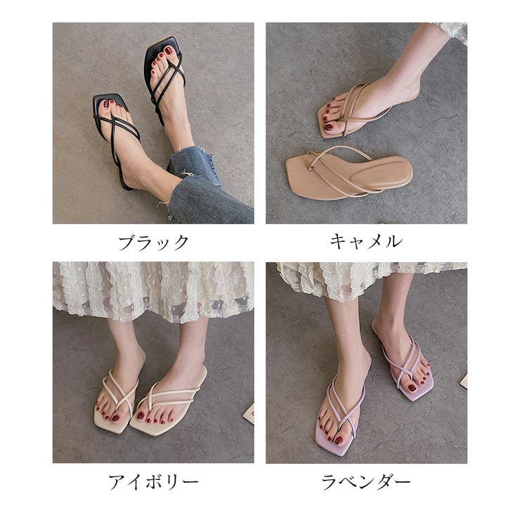 サマーサンダル ストラップサンダル 韓国 | SUNSHINE CLOSET | 詳細画像2 