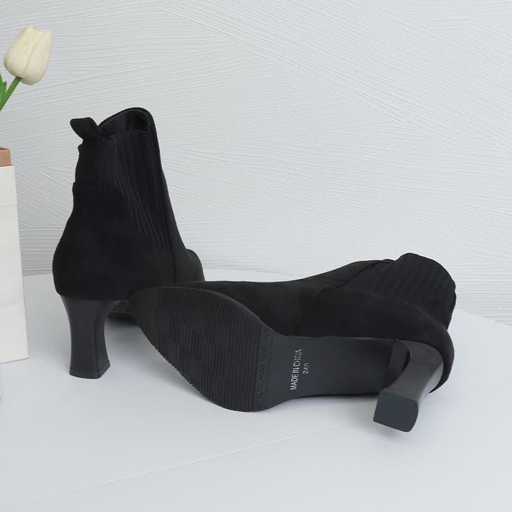 ショートブーツ レディース 通勤 韓国 | SUNSHINE CLOSET | 詳細画像11 