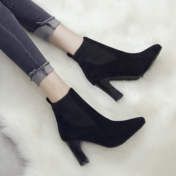 ショートブーツ レディース 通勤 韓国 | SUNSHINE CLOSET | 詳細画像4 