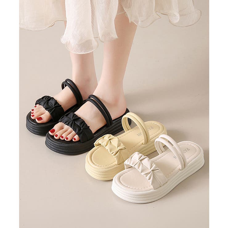 ストラップサンダル 厚底 ミュール | SUNSHINE CLOSET | 詳細画像11 