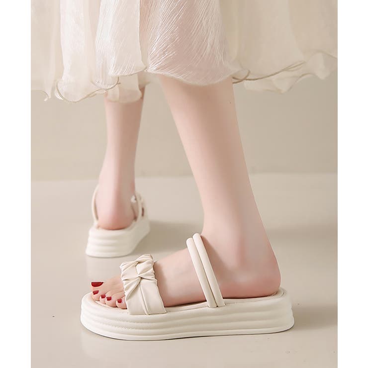 ストラップサンダル 厚底 ミュール | SUNSHINE CLOSET | 詳細画像4 