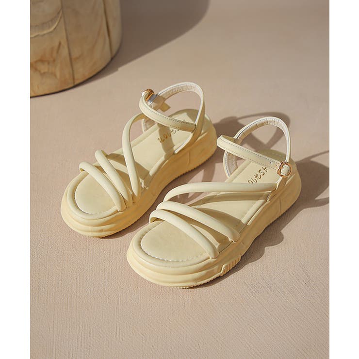 厚底サンダル ストラップ靴 夏 韓国風 | SUNSHINE CLOSET | 詳細画像15 
