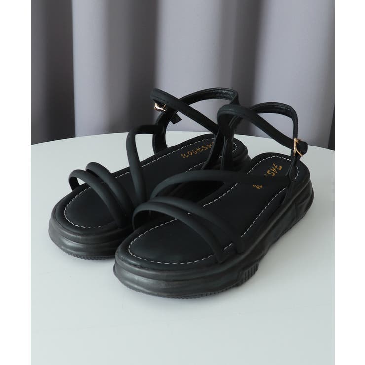 厚底サンダル ストラップ靴 夏 韓国風 | SUNSHINE CLOSET | 詳細画像17 