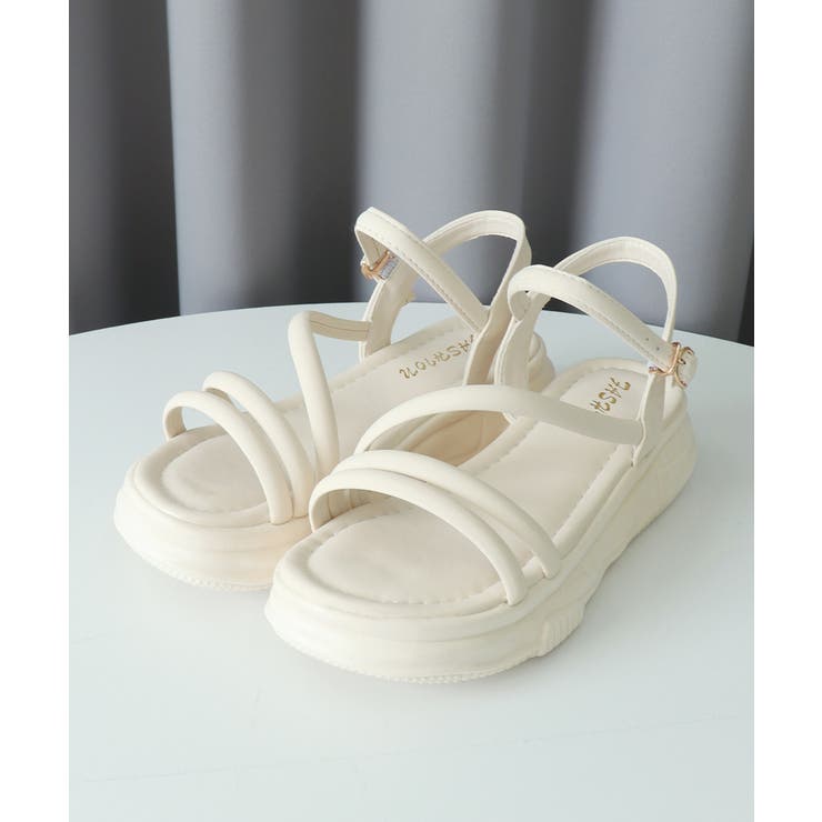 厚底サンダル ストラップ靴 夏 韓国風 | SUNSHINE CLOSET | 詳細画像18 