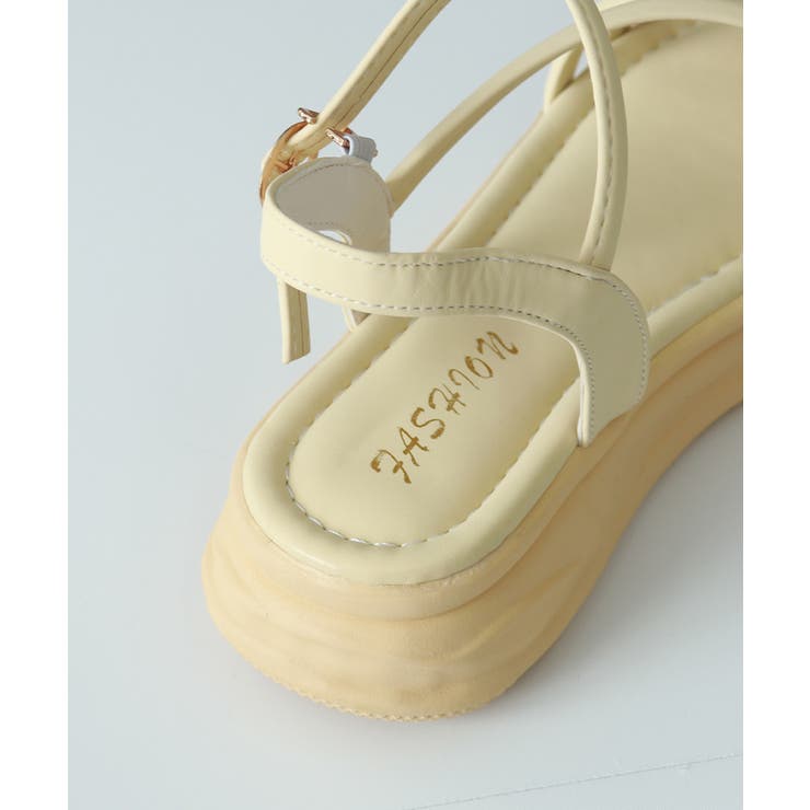 厚底サンダル ストラップ靴 夏 韓国風 | SUNSHINE CLOSET | 詳細画像24 