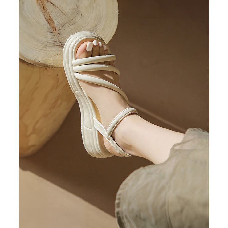 厚底サンダル ストラップ靴 夏 韓国風 | SUNSHINE CLOSET | 詳細画像5 