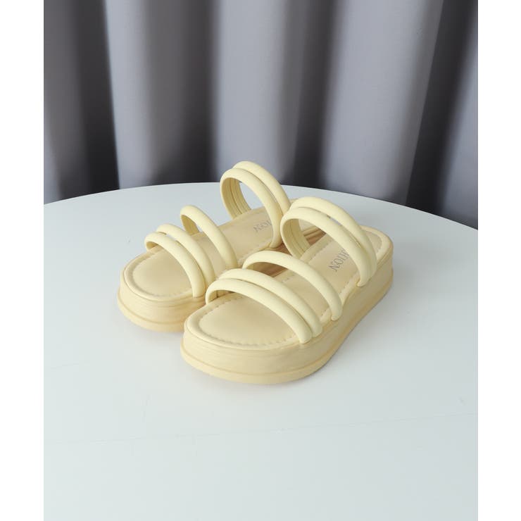 ミュールサンダル 厚底 ストラップ 夏靴 | SUNSHINE CLOSET | 詳細画像17 